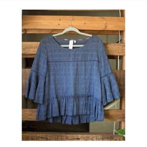 Anthropologie Guest Editor Blouse